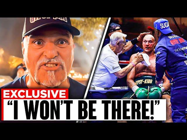 "I WILL NOT BE IN HIS CORNER!" John Fury DROPS BOMBSHELL Ahead Of Usyk VS Fury 2