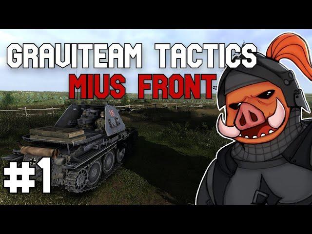 The Defence of Saur-Mogilskiy | Graviteam Tactics: Mius Front - Ep 1. | Saur-Mogila Full Campaign