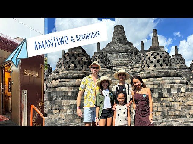 Amanjiwo & Borobudur: a Luxury Family Escape with kids. #travelvlog #borobudur #yogyakarta #amanjiwo