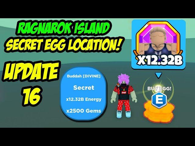 NEW Secret Egg Location Ragnarok Island Update 16 in Anime Punching Simulator