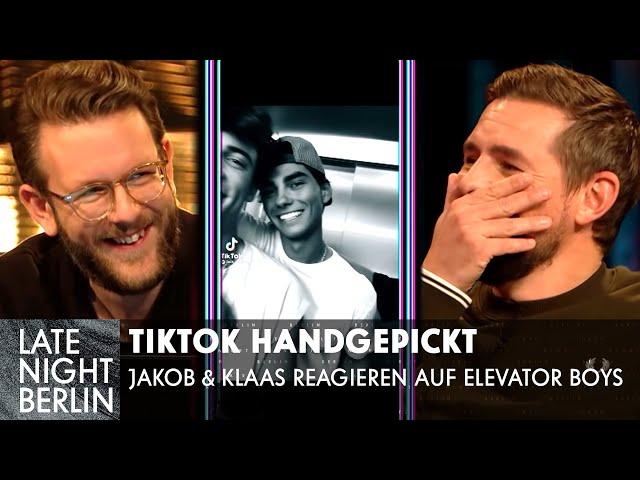 Jakob & Klaas schauen TikToks, die zu cute für die Treppe sind | Late Night Berlin | ProSieben