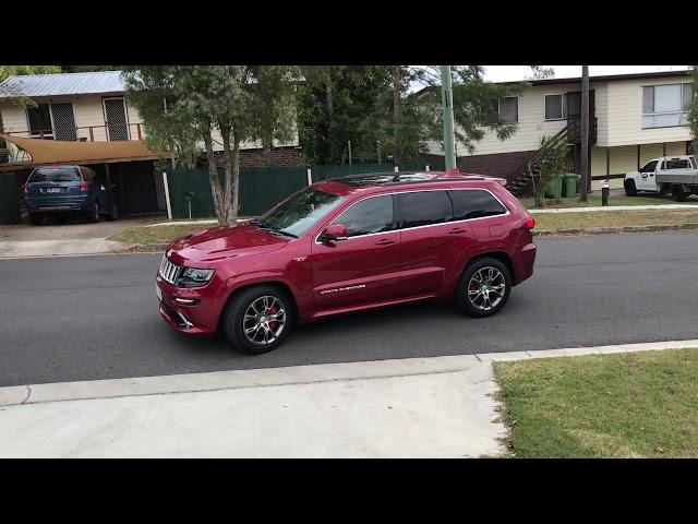 Jeep SRT8. 6.4L Hemi Power. Takeoff and Sound. PART 1