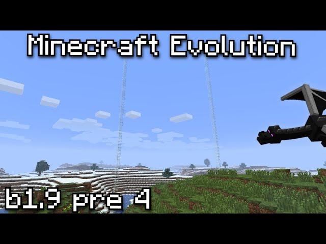 ENDER DRAGON PREP | Minecraft Evolution (Beta 1.9 Pre-release 4)