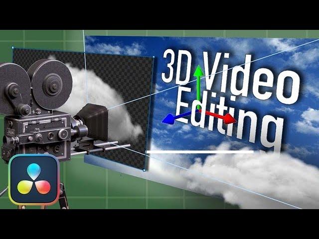 The Ultimate Guide to Editing in a 3D Space - DaVinci Resolve Tutorial {With Files}