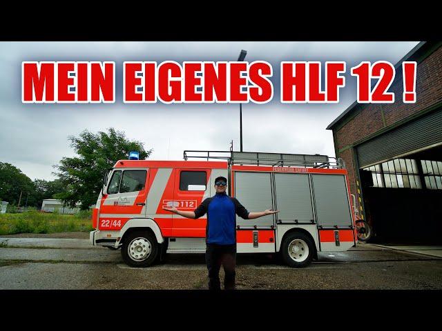 MEIN EIGENES HLF 16/12  - Altes Feuerwehr Erfurt Löschfahrzeug | ItsMarvin