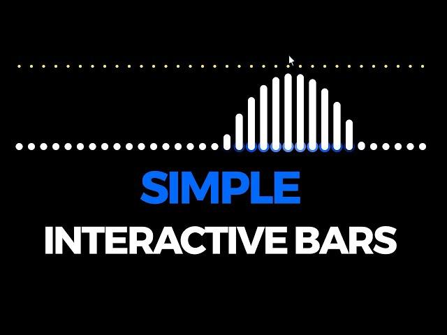 Simple Interactive Bars in canvas