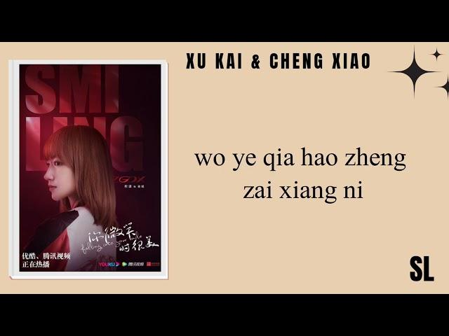 【PιᥒYιᥒ】Xu Kai & Cheng Xiao - Soulmate Lyrics | Ost Falling Into Your Smile