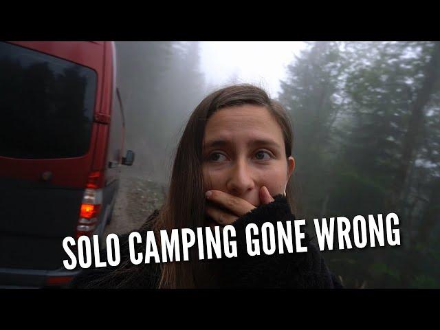 Solo Camping in Squamish, BC - I was so scared