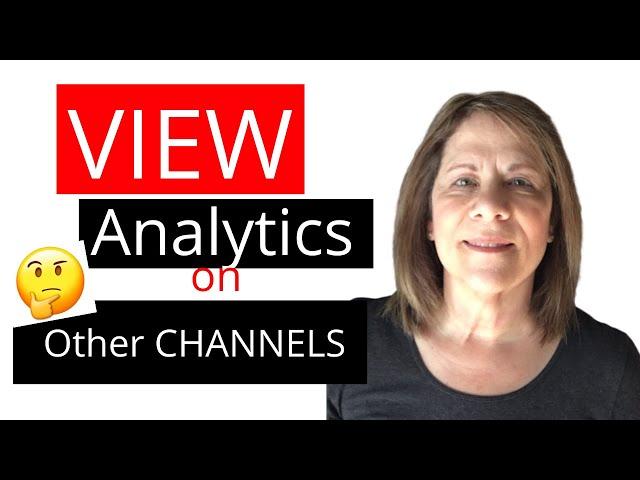 View Analytics on Any Other YouTube Channel | YouTube Analytics