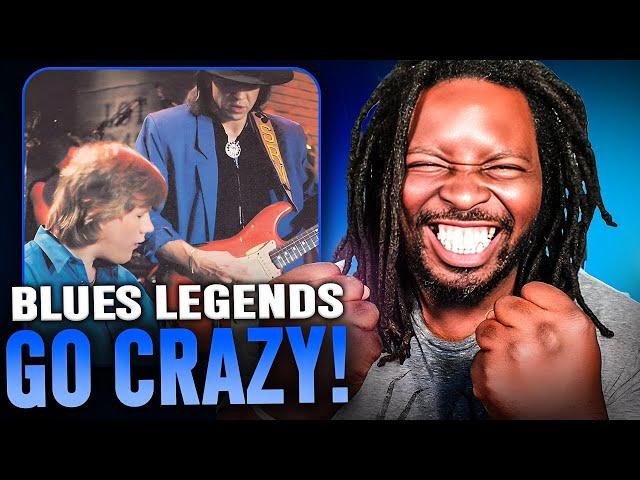 Stevie Ray Vaughan & Jeff Healey "Look at Little Sister (Live)" | REACTION