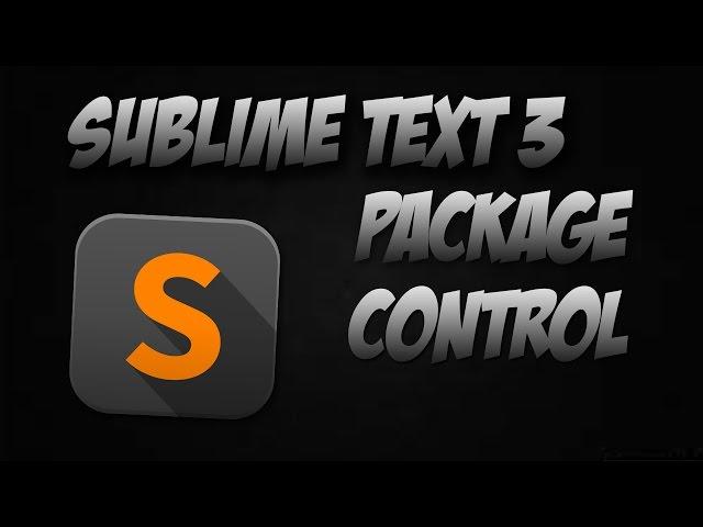 How To Install Package Control in Sublime Text 3 Very Easy!!