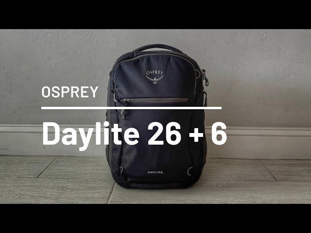 The PERFECT carry on backpack (only $100)?? Osprey Daylight 26+6 Expandable Backpack Review