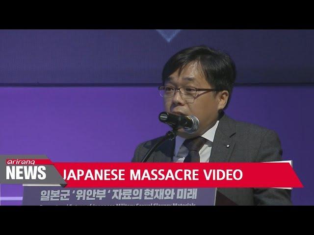 Video shows Japan's massacre of Korean sex slaves during WWII