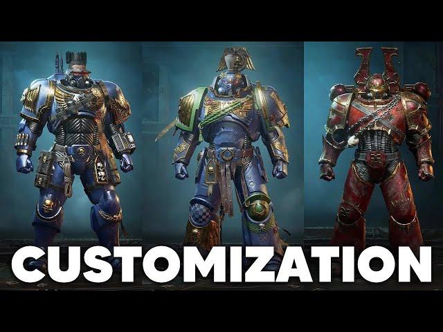 Warhammer 40K Space Marine 2 - ALL CUSTOMIZATION (Adeptus & Heretic)