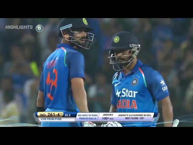 India vs England 1st ODI  Full Highlights 2017 in HD