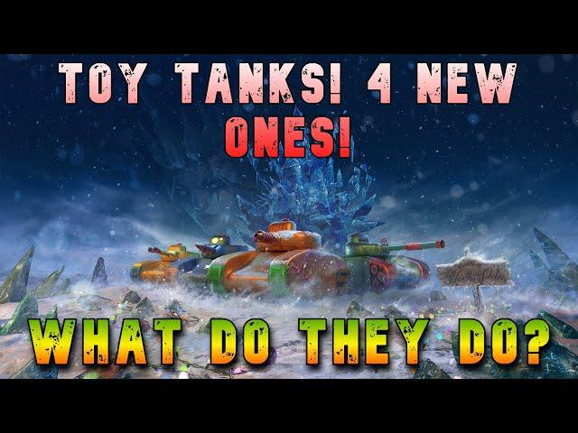 Toy Tanks 4 New Ones! What Do They Do? ll Wot Console - World of Tanks Modern Armor