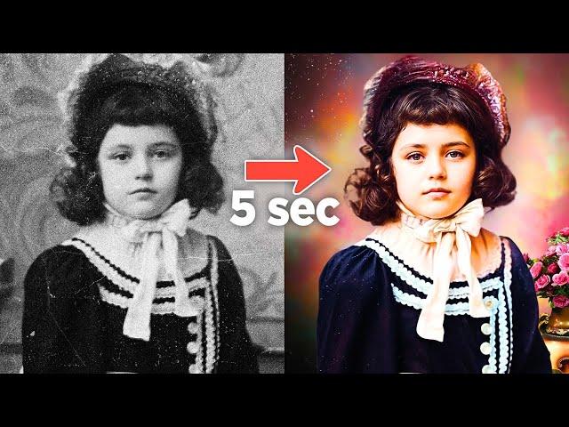 Restore Old Photos to 4K Using AI  | BEST AI Image Restoration Software