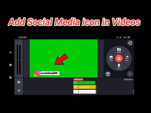 How to add Social Media icons in YouTube Videos |Urdu Hindi|