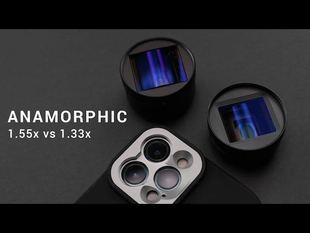 Anamorphic 1.55x vs 1.33x Lens Comparison - SANDMARC