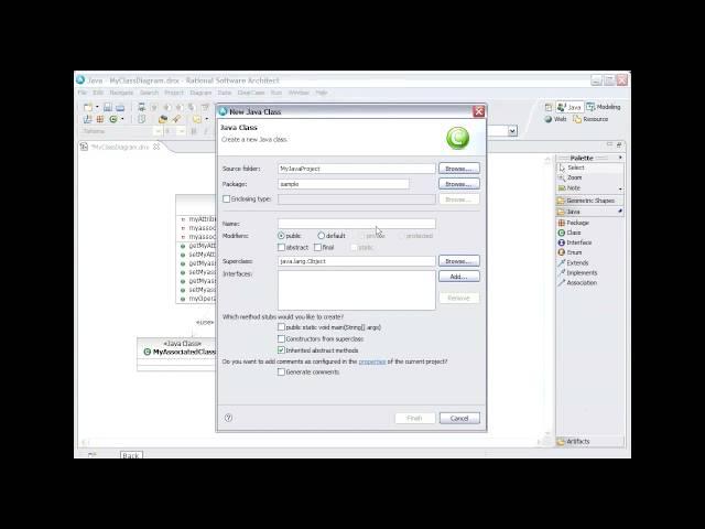 IBM Rational Software Delivery Platform: Java Modeling (8 of 9)