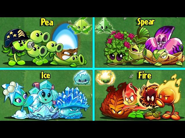 Random 15 Team Plants & Mint LEVEL 1 Battlez - Who Will Win? - Pvz 2 Team Plant vs Team Plant