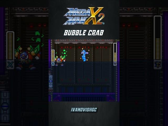 Mega Man X2 - Bubble Crab [No Damage]  #MegaManX2 #Bossfight #NoDamage