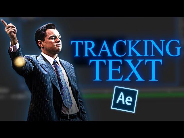 HOW TO: TEXT TRACKING TO HEAD I After Effect's Tutorial