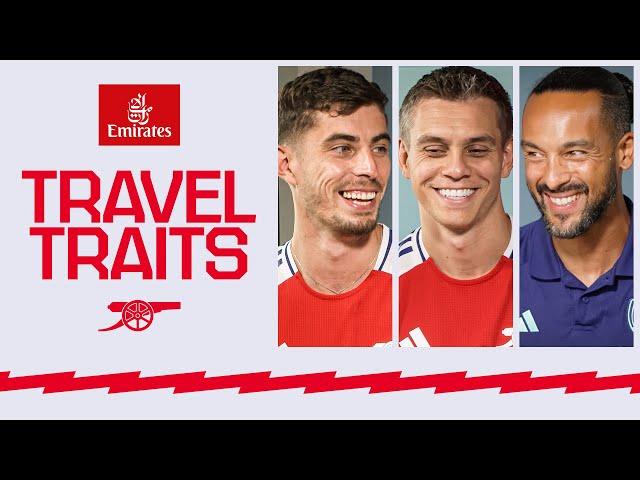 Emirates Travel Traits with Trossard and Havertz | Episode 2