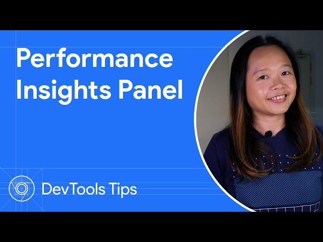 Performance insights panel #DevToolsTips