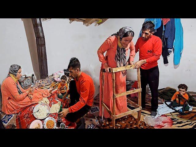 Love in critical days: Making a walker for a disabled woman by her nomadic husband