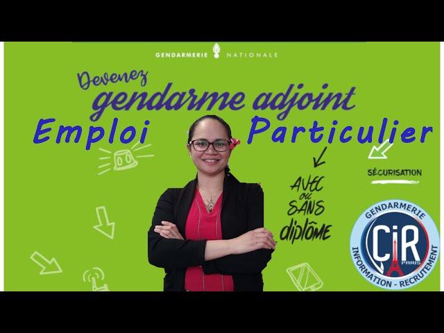 GAV EP - Le Recrutement des GAV Emploi Particulier