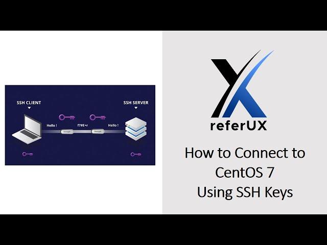 How to Connect to CentOS 7 Using SSH Keys | CentOS 7