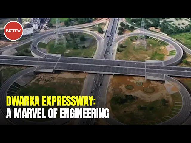 Watch: A Glimpse Of Dwarka Expressway, India's First 8-Lane Elevated Road