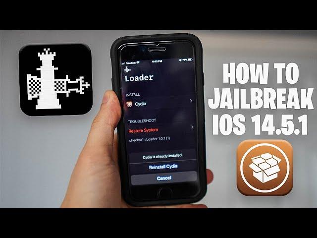 NEW How to Jailbreak iOS 14.5.1 & Install Cydia (iOS 14 Checkra1n Jailbreak)