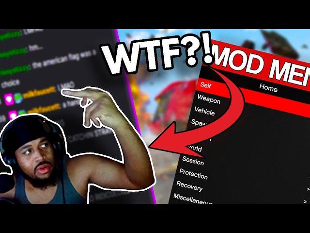 Trolling TWITCH STREAMERS with a MOD MENU... GTA 5 RP