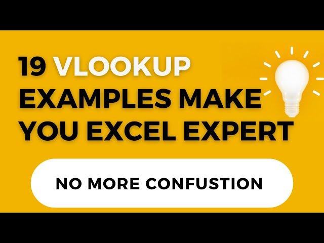 Vlookup formula Basic to Advance in Excel | Excel Tutorial in Hindi
