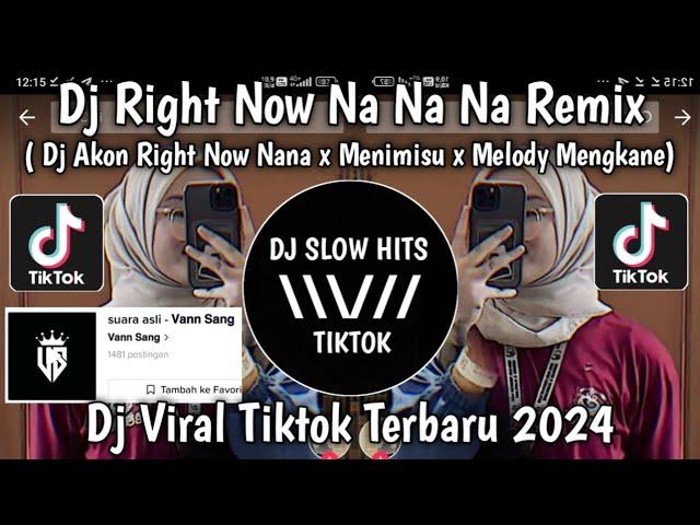 DJ AKON RIGHT NOW NA NA NA X MENIMISU X MELODY MENGKANE SOUND Vann Sang VIRAL TIKTOK TERBARU 2024