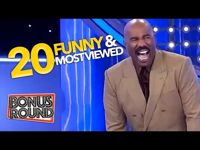 20 Steve Harvey Most Viewed & Funny Answers On Family Feud