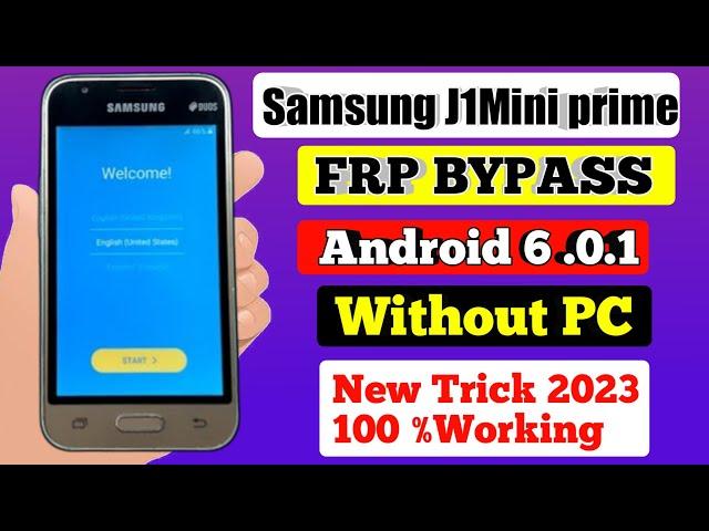 Samsung J1 Mini Pirme Frp Bypass | Samsung J106 Google Account Unlock | SM-J106 FRP Unlock 2023