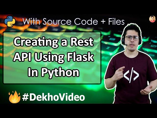 Creating a Rest API Using Flask and Jsonify in Python