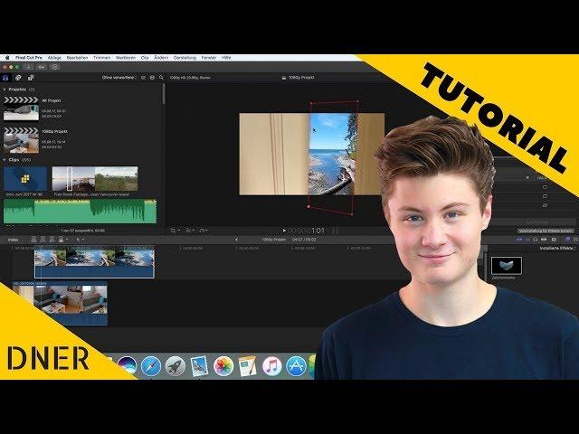 Door Open Transition - The Secret To Mask Transitions - Final Cut Pro X - GERMAN