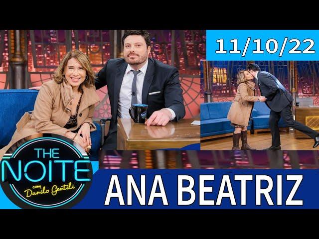 Ana Beatriz Barbosa no The Noite com Danilo Gentili hoje 11/10/22 Terça feira no Sbt outubro 2022