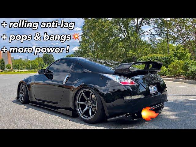 My 350z Gets A Tune!! CRAZY DIFFERENCE