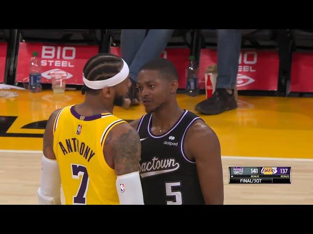 WILD TRIPLE OVERTIME! Los Angeles Lakers vs Sacremento Kings Final Minutes! 2021 NBA Season