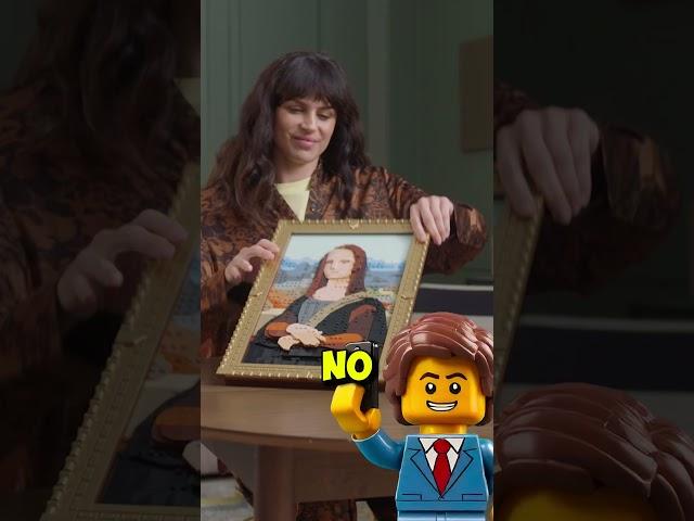 Forget Da Vinci LEGO  MONALISA is here !