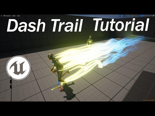 Unreal Character Trail Niagara Tutorial