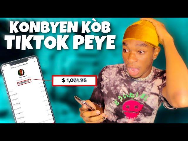 Men Konbyen Kòb TikTok Peye Pou 1 MILYON Views