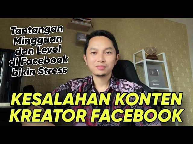 Tantangan Mingguan dan Level di Facebook Pro apakah Penting ⁉️