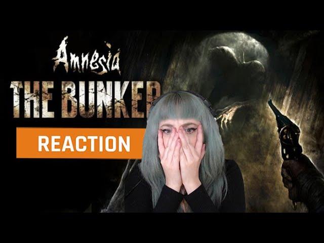 My reaction to Amensia The Bunker 10 min of Gameplay Trailer | GAMEDAME REACTS