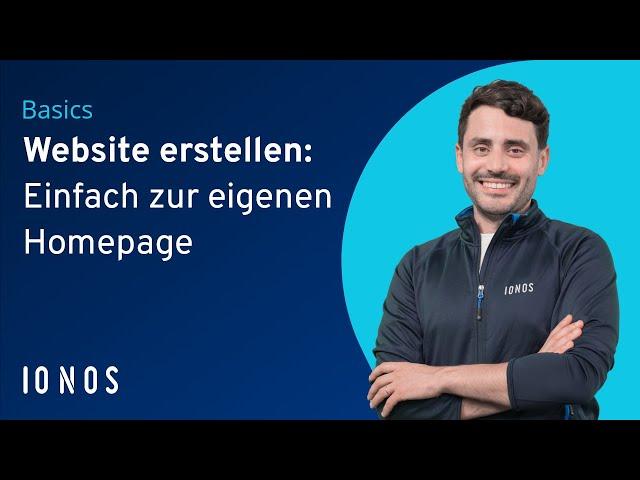 Website erstellen: Anleitung zur eigenen Homepage | IONOS